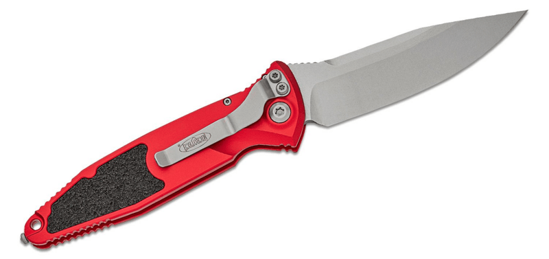 Microtech SOCOM ELITE S/E-A STONEWASH STANDARD RED 160A-10RD - KNIFESTOCK