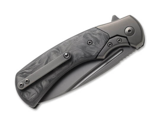 FOX knives 1977-2017 Anniversary Knife Marble Carbon Titan Black FX-F2017 R - KNIFESTOCK