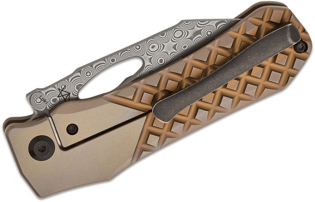 KANSEPT Loki Damascus Frame Lock K1058B5 - KNIFESTOCK