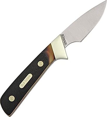 SCHRADE Old Timer Lil&#039; Finger Cuțit cu Lamă Fixă (2.75&quot; Satin) 156OT - KNIFESTOCK