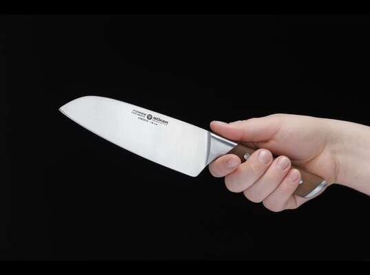 BÖKER FORGE WOOD SANTOKU nůž 16 cm 03BO512 dřevo - KNIFESTOCK