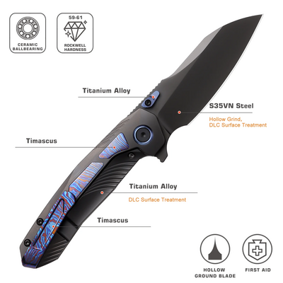 REMETTE RT-Kestrel Knife RTPO-E - KNIFESTOCK