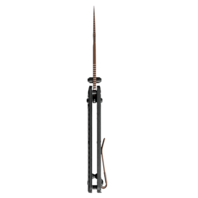 Vosteed Vombat M390 Copper Dune Aluminum Black A4106 - KNIFESTOCK