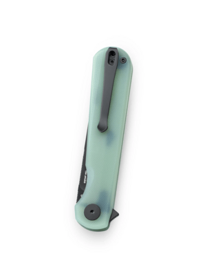 Bestechman FLICK-Black PVD-D2-G10-Jade BMK13E - KNIFESTOCK