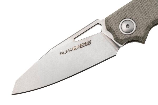 Viper Alfa Coltello chiudibile con blocco a pompa mavanzato con lama wharncliffe in a V6022CG - KNIFESTOCK