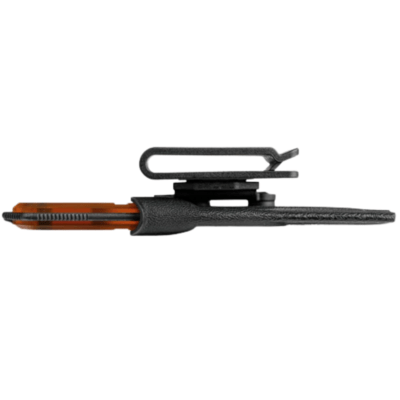 Vosteed Quokka 14C28N Black Stonewash Amber PEI D0603 - KNIFESTOCK