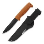 Peltonen M07 Ranger Puukko NEW Orange Handle Composite Black Sheath FJP133 - KNIFESTOCK