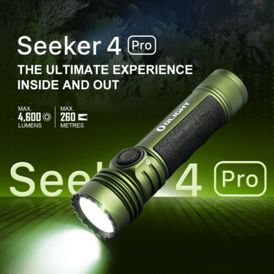 Olight Customized 3.6V 5000mAh 21700 Lithium-ion Battery Seeker 4 Pro (OD Green) - KNIFESTOCK