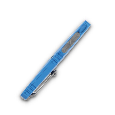 Microtech COMBAT TROODON GEN III D/E APOCALYPTIC PART SERRATE BLUE 1142-11APBL - KNIFESTOCK