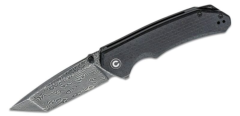CIVIVI Brazen Black Micarta/Damascus C2023DS-1 - KNIFESTOCK