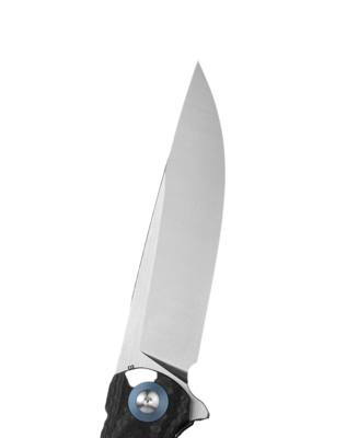 Bestech ASCOT D2, Satin, Interlayer with Carbon Fiber and G10 BG19A - KNIFESTOCK