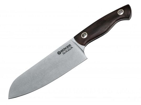 BÖKER SAGA SANTOKU GRENADILL 130366 - KNIFESTOCK