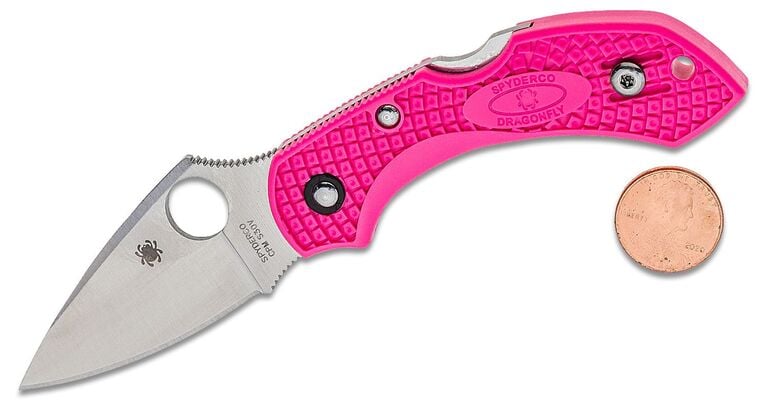 Spyderco Dragonfly 2 Lightweight Pink C28FPPNS30V2 - KNIFESTOCK