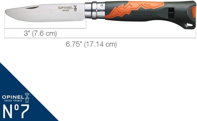Opinel VRI N°07 Outdoor Junior Khaki 002151 - KNIFESTOCK