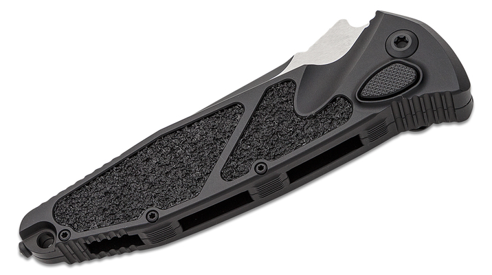 Microtech SOCOM ELITE T/E-AUTO BLACK TACTICAL PARTIAL SERRATED 161A-2T - KNIFESTOCK