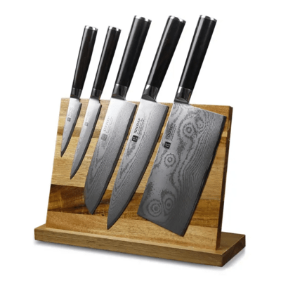 XINZUO magnetic knife block acacia wood  carton box QX0-01 - KNIFESTOCK