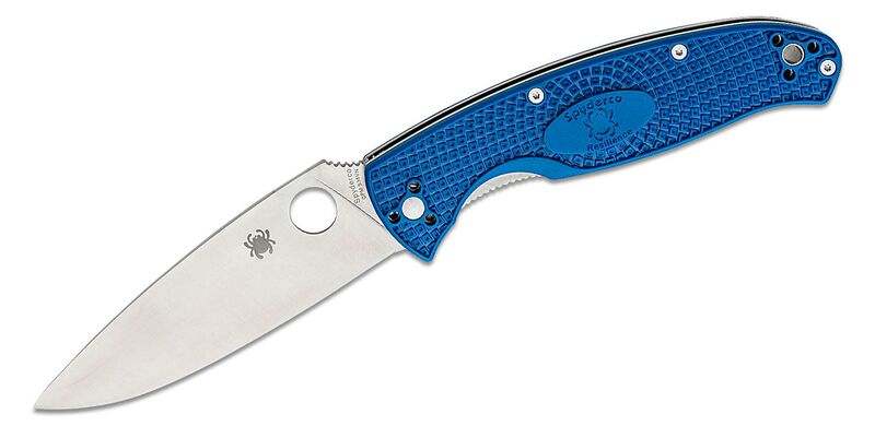 Spyderco Resilience Lightweight Blue C142PBL - KNIFESTOCK