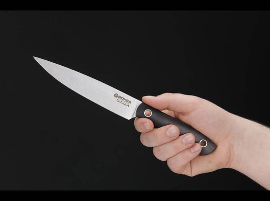 BÖKER SAGA ALLZWECKMESSER GRENADILL 130365 - KNIFESTOCK