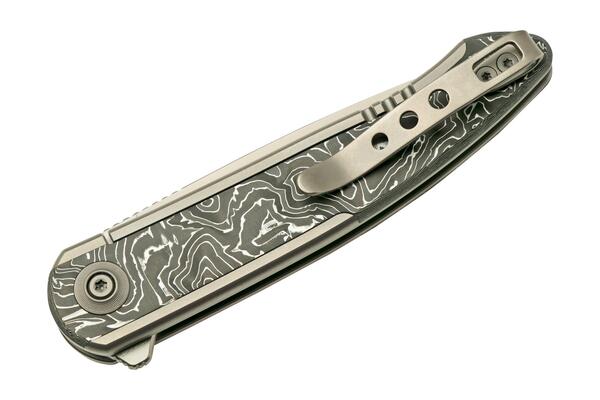 We Knife Smooth Sentinel, 20CV, Titanium, Aluminum Foil Carbon Fiber, We20043-5 - KNIFESTOCK