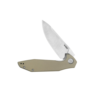 Kubey Nova Beige G10, Satin 14C28N KU117R - KNIFESTOCK