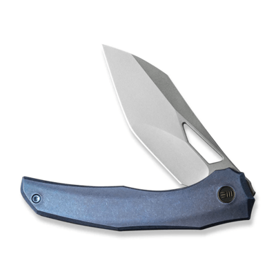 We Knife Ignio Blue Titanium Handle WE22042B-3 - KNIFESTOCK