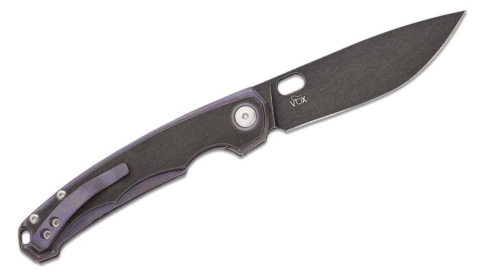 MKM ECLIPSE CPM MAGNACUT Stonewashed Titanium Linerlock MK EL-PRBKD  - KNIFESTOCK
