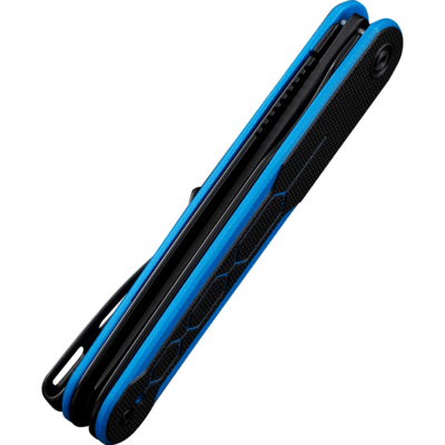 Civivi KwaiQ Milled Blue/Black G10 Handle C23015-3 - KNIFESTOCK