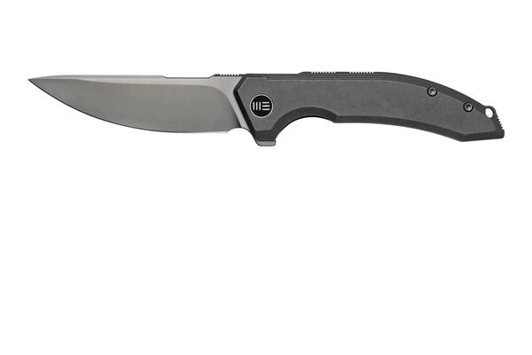 We Quixotic Gray Titanium Handle Silver Bead Blasted CPM 20CV Blade We21016-1 - KNIFESTOCK