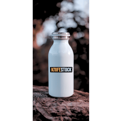 Samolepka KNIFESTOCK čierna 12 x 3 cm - KNIFESTOCK