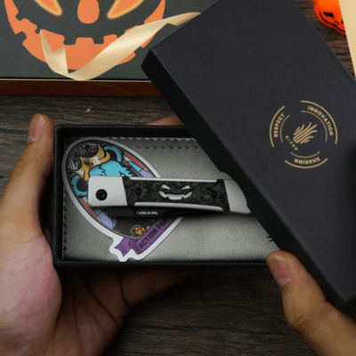 Kizer Little Grand Nitro-V Aluminum + Carbon Fiber V2670HW1 - KNIFESTOCK