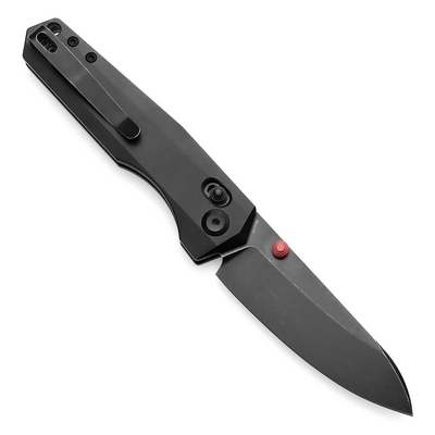 TENABLE KNIVES Beaver Blackwash Nitro-V 0.125&#039;&#039;/3.2mm Black Anodized Aluminum T1105V5 - KNIFESTOCK