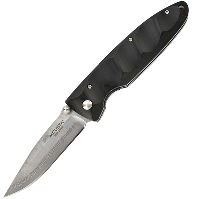 MCUSTA Basic - Micarta Damascus MC-22D - KNIFESTOCK