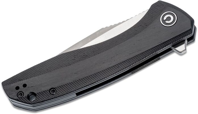 CIVIVI Baklash Zwart Ebbenhout C801E - KNIFESTOCK
