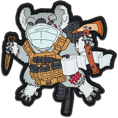 Halfbreed Blades PVC Patch - C-19 Drop Bear 2021 C-19 Drop Bear Patch - KNIFESTOCK