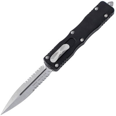 Microtech DIRAC DELTA D/E P/S BLK STWH 227-11 - KNIFESTOCK