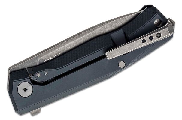 Lionsteel Myto Folding knife OLD BLACK M390 blade, BLACK aluminum handle MT01A BB - KNIFESTOCK