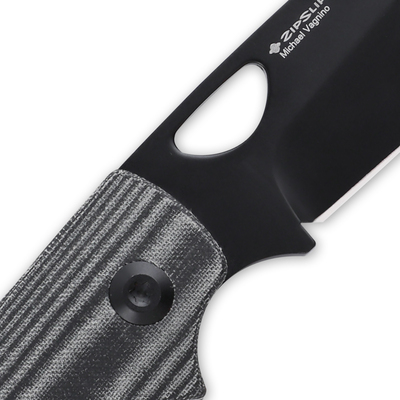 Kizer Vagnino Zipslip Slipjoint, Micarta Noire - V3507N4 - KNIFESTOCK