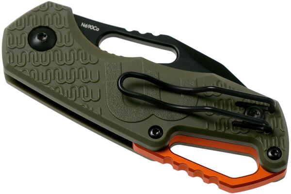 MKM ISONZO OD Green FRN BÖHLER N690 - Clip point MK FX03-3PGO - KNIFESTOCK