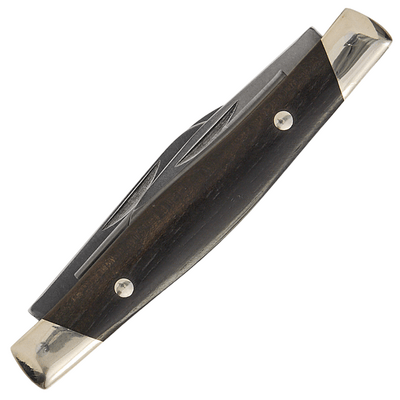 Buck Cadet Ebony Wood 420HC BU-0303BRS2-B - KNIFESTOCK