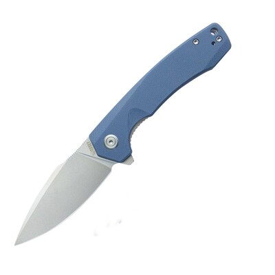 Kubey Calyce Liner Lock Flipper Folding Knife Blue G10 Handle KU901M - KNIFESTOCK