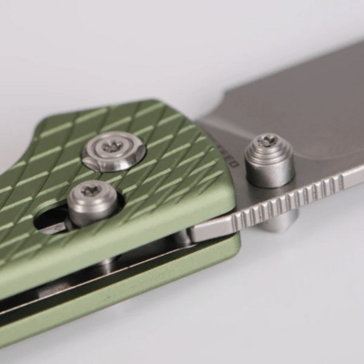 Vosteed Raccoon(Crossbar Lock) Nitro-V  Stonewash Green Aluminum A0514 - KNIFESTOCK