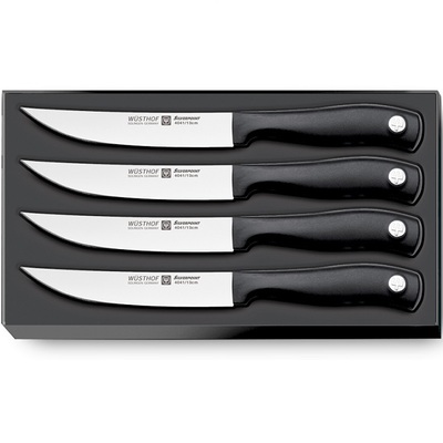 WUSTHOF set SILVERPOINT 4 pezzi per bistecca - KNIFESTOCK