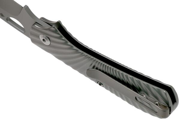 Kizer Zipslip Slipjoint, Titane Gris - Ki3507 - KNIFESTOCK