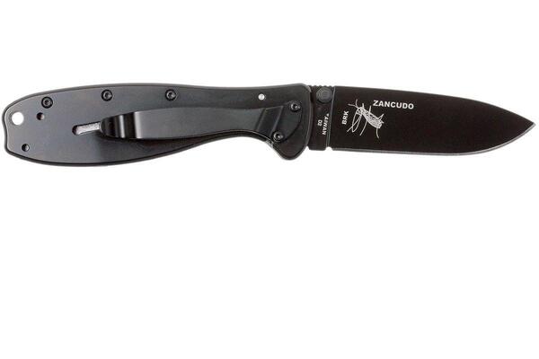 BRK-Esee Zancudo Framelock Black D2 BRKR2B - KNIFESTOCK