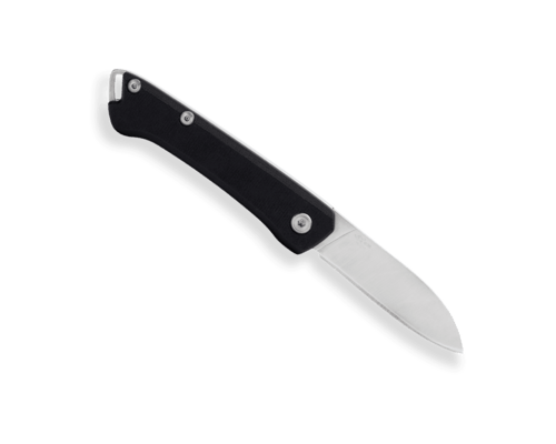 Buck Saunter, Drop Point, Black Micarta Bu-0250bks - KNIFESTOCK