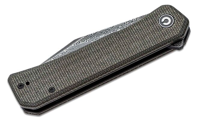CIVIVI Relic Damas/Vert Foncé Micarta C20077B-DS1 - KNIFESTOCK