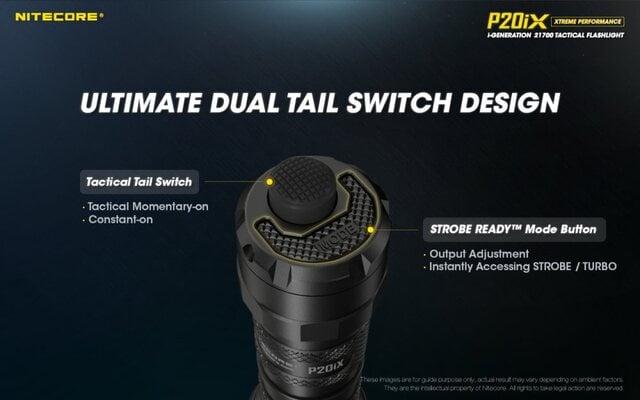 Nitecore zseblámpa P20iX 4000 lm - KNIFESTOCK