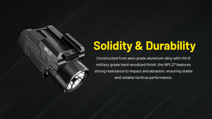 Nitecore Flashlight NPL27 - KNIFESTOCK