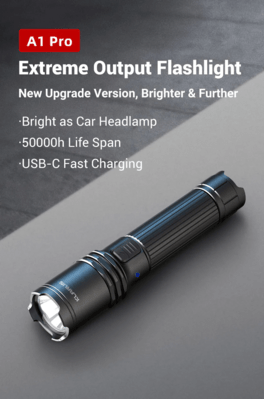 Klarus A1 Pro Flashlight A1 Pro - KNIFESTOCK