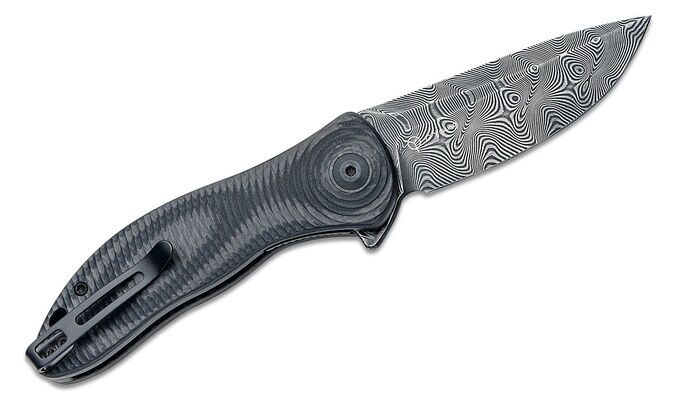 CIVIVI Synergy3 Black G10, CF/Damascus C20075D-DS1 - KNIFESTOCK